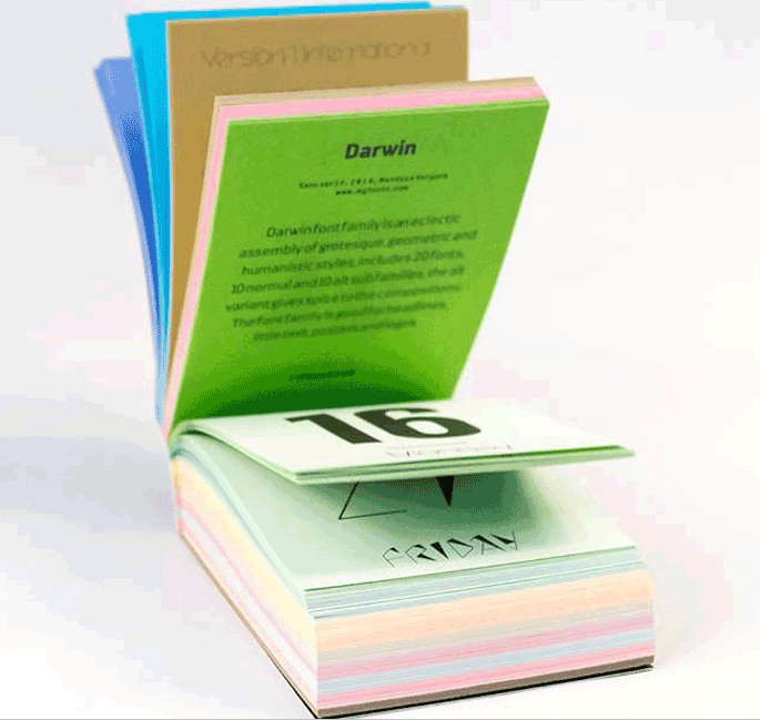 2020年新穎的臺歷日歷設計風格備受歡迎 第6張 2020年新穎的臺歷日歷設計風格備受歡迎 第6張