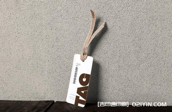 特種紙軟膠潮牌衣服商標印刷