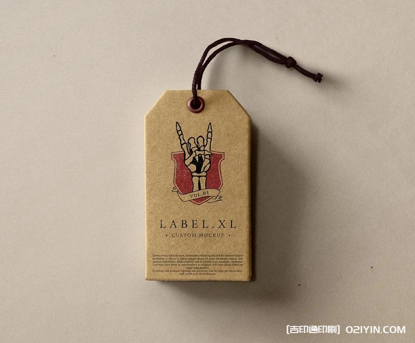 牛仔褲吊牌水洗牌定制印刷  第6張