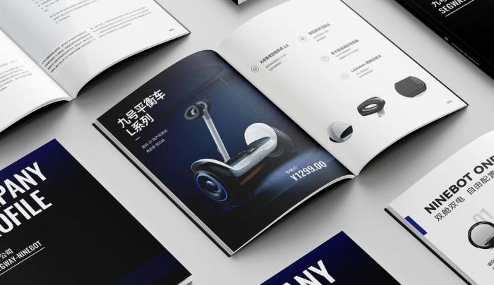 上海企業簡介印刷高清印刷｜色彩還原度高，細節呈現清晰，提升簡介質感